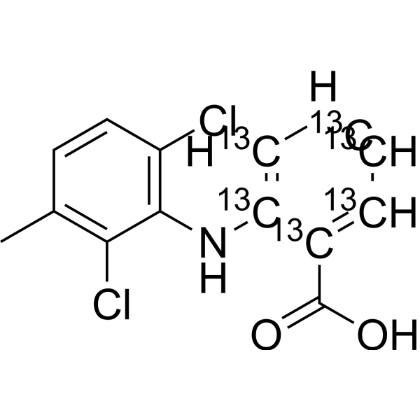 Meclofenamic acid-13C6图片