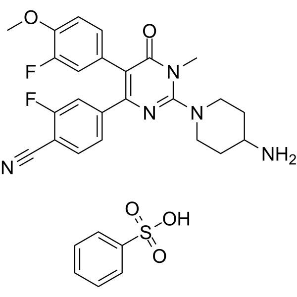 Pulrodemstat benzenesulfonate图片