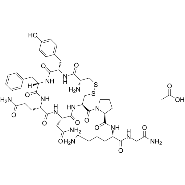 Lysipressin acetate图片