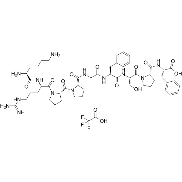 Lys-[Des-Arg9]Bradykinin TFA图片