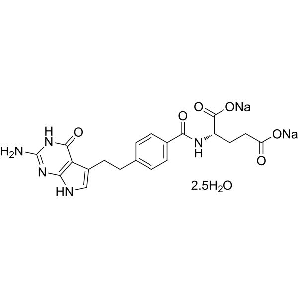 Pemetrexed disodium hemipenta hydrate图片