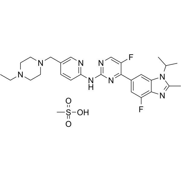 Abemaciclib methanesulfonate图片