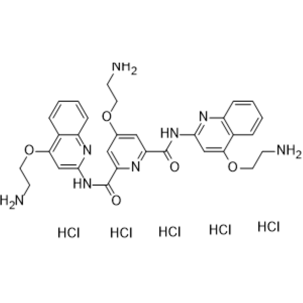 Pyridostatin hydrochloride图片