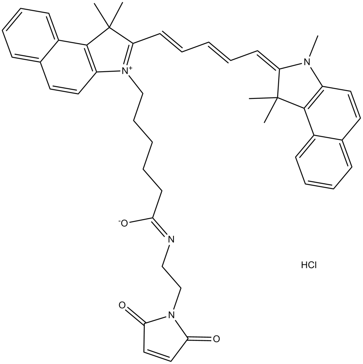 Cy5,5 maleimide(non-sulfonated)图片