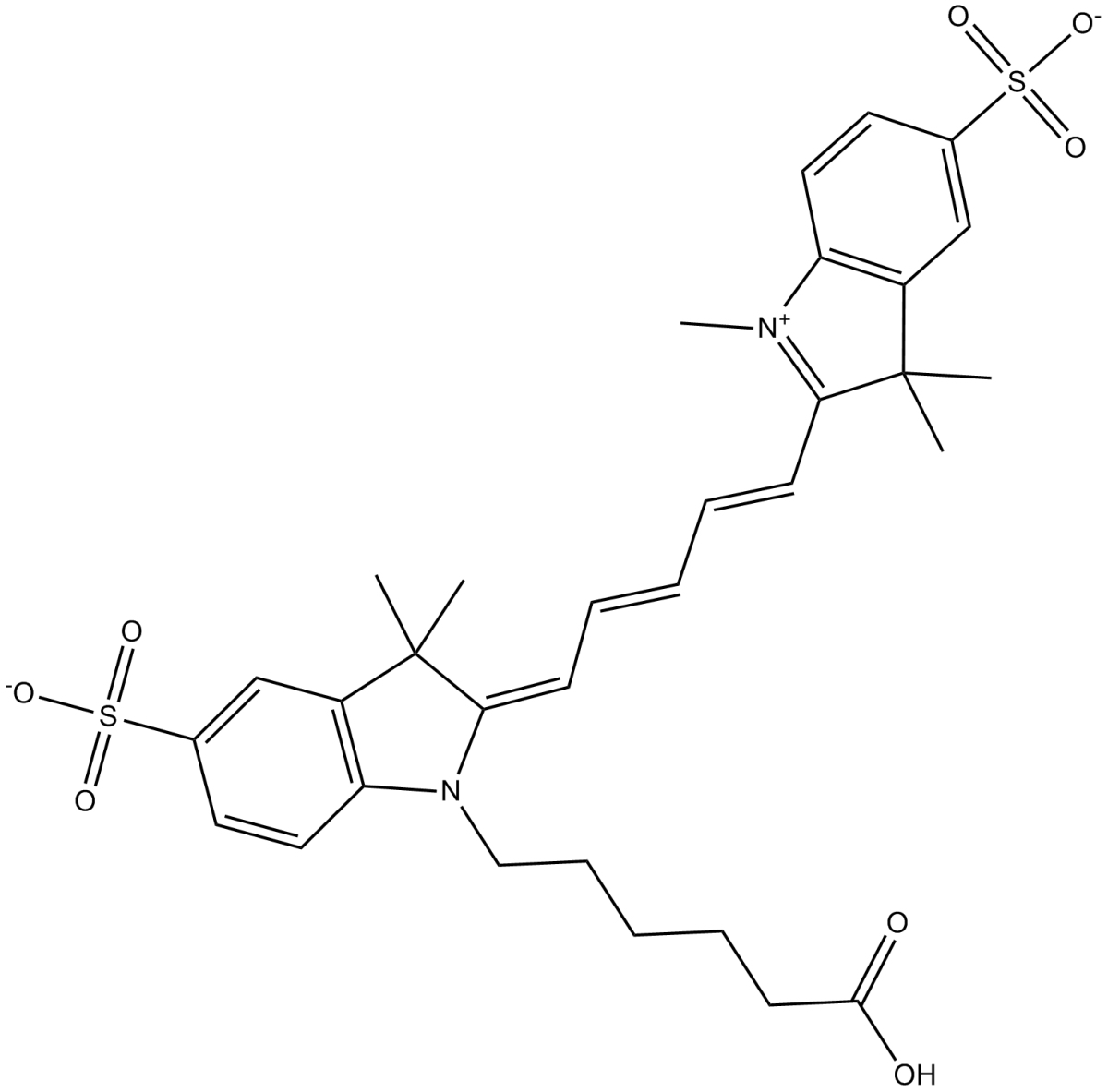 Cy5 carboxylic acid图片