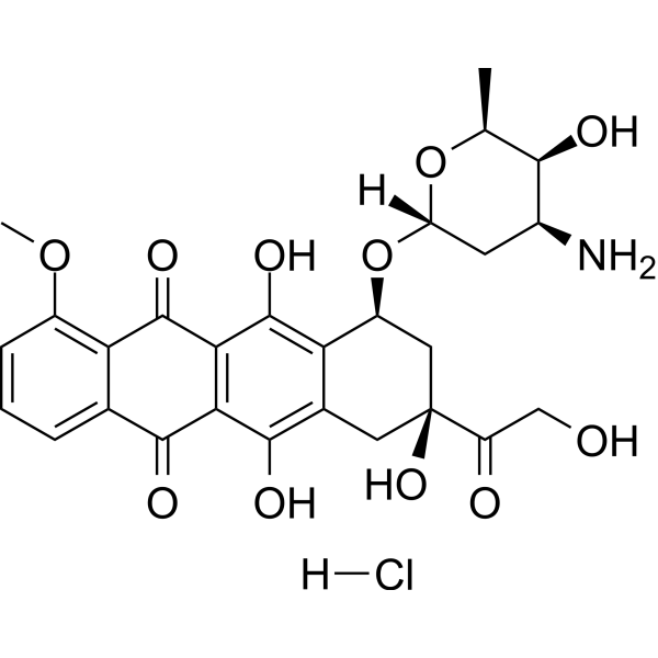 Doxorubicin hydrochloride图片