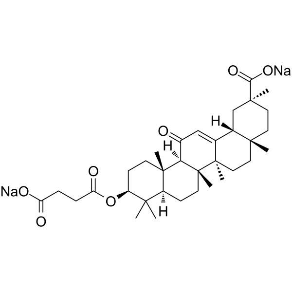 Carbenoxolone disodium图片