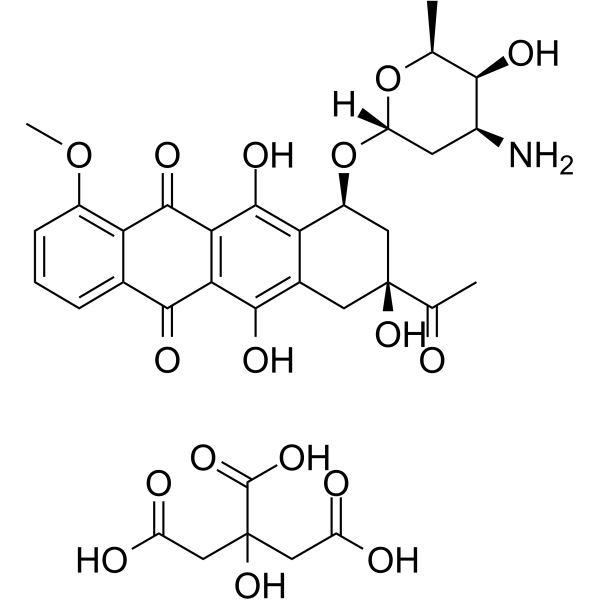 Daunorubicin citrate图片