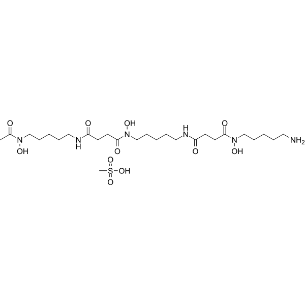 Deferoxamine mesylate图片