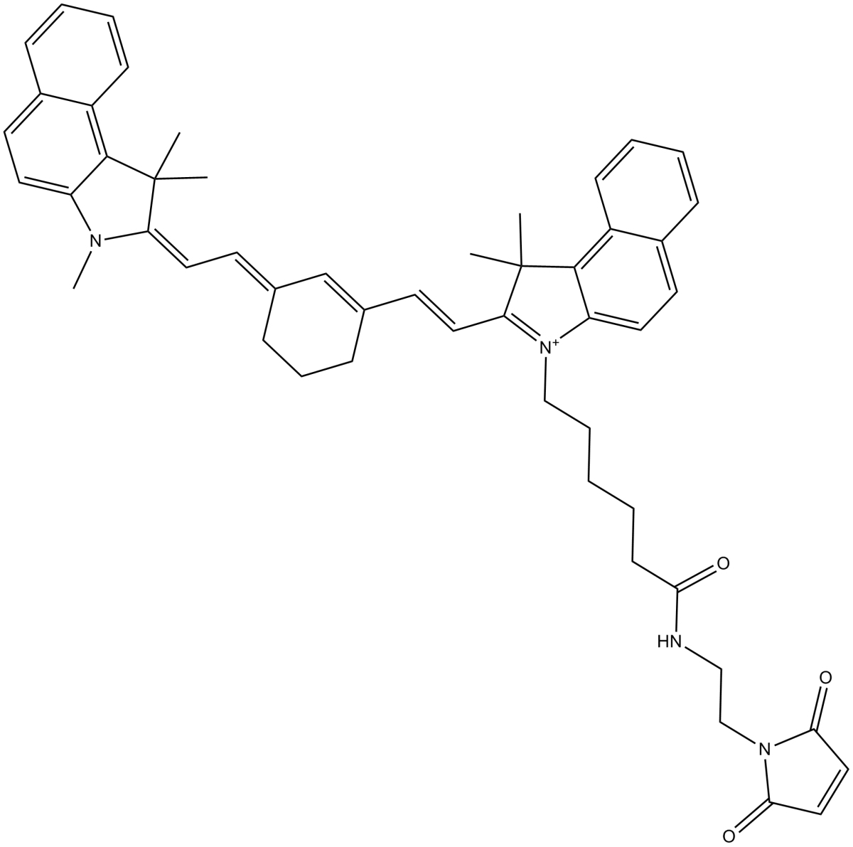 Cy7,5 maleimide(non-sulfonated)图片