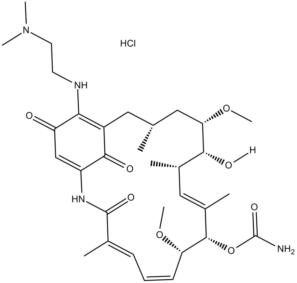 17-DMAG(Alvespimycin)HCl图片