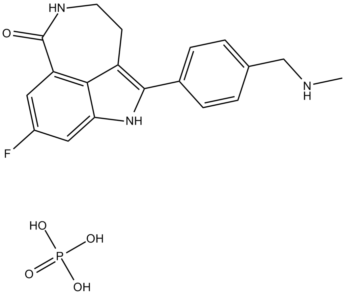 Rucaparib(AG-014699,PF-01367338)图片