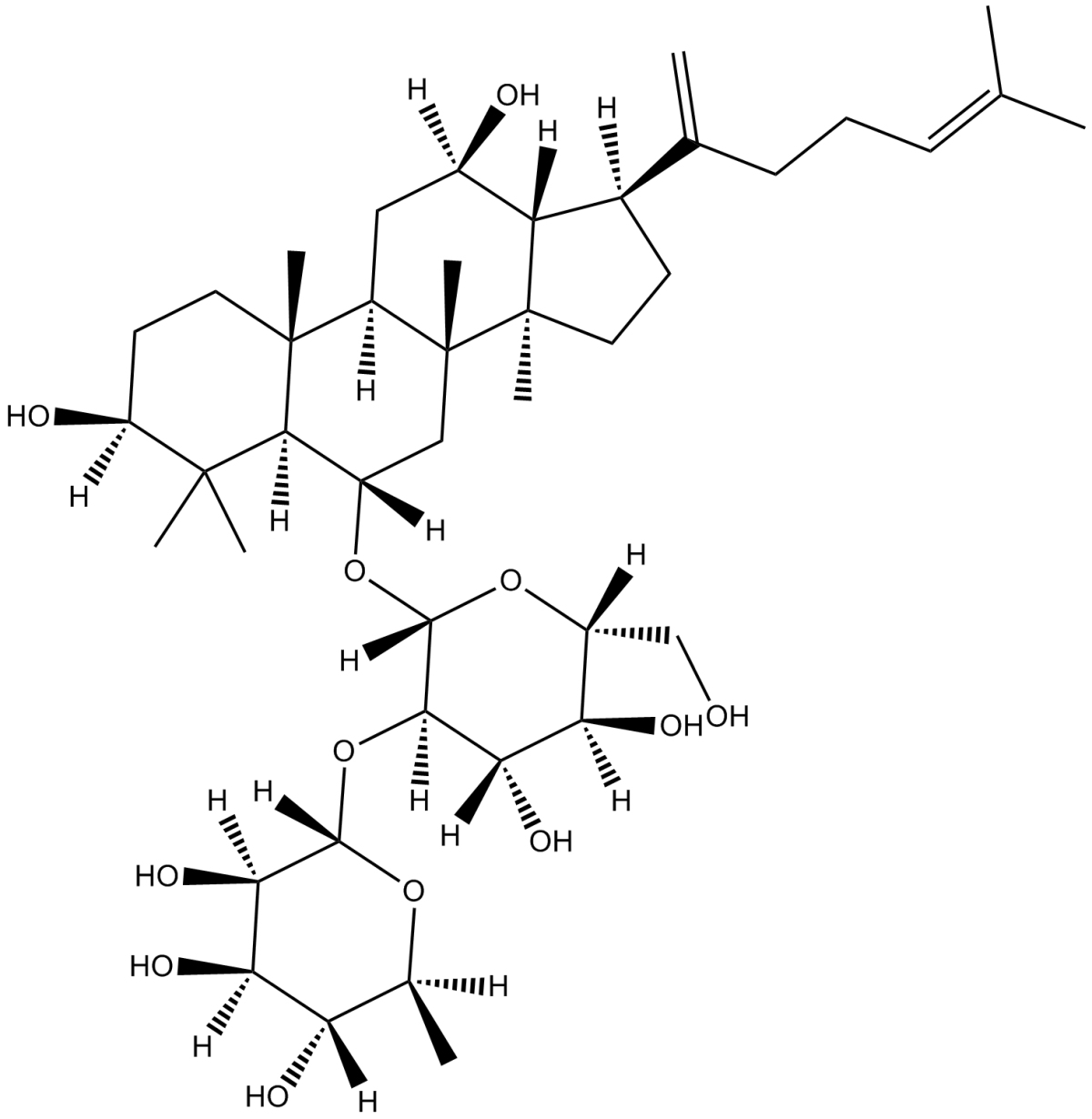 Ginsenoside Rg6图片