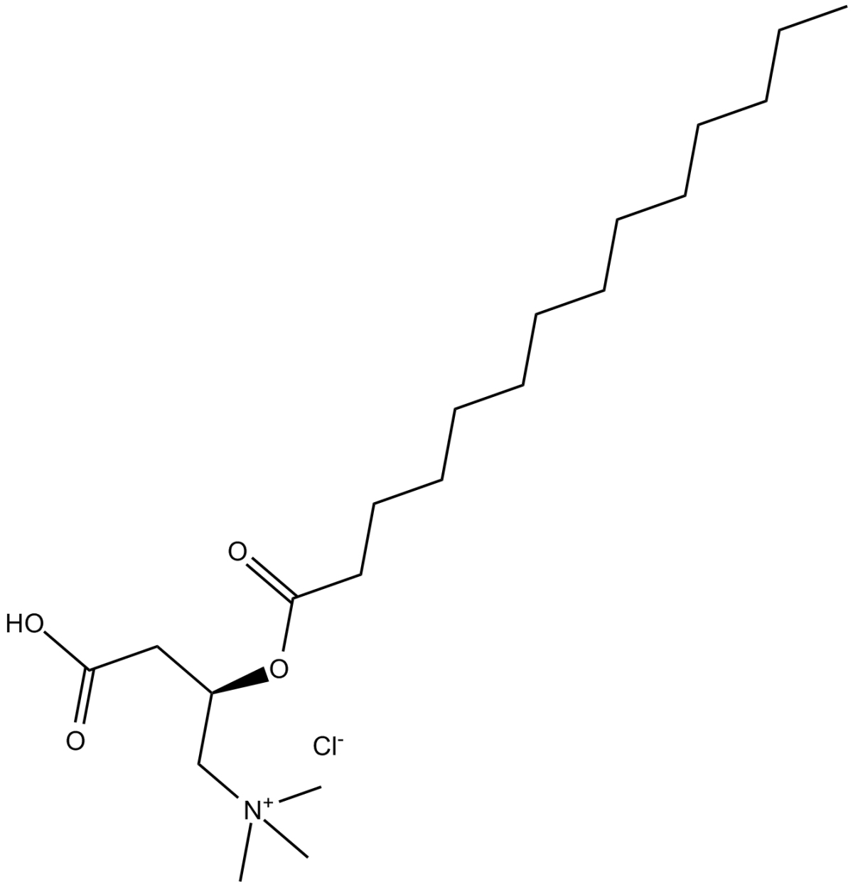 (±)-Myristoylcarnitine chloride图片