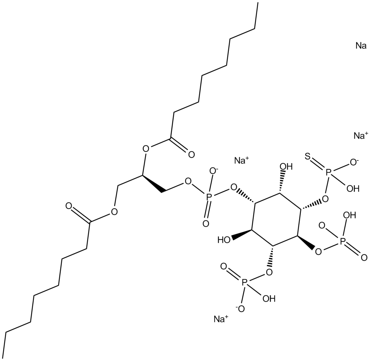 3-PT-PtdIns-(3,4,5)-P3(1,2-dioctanoyl)(sodium salt)图片