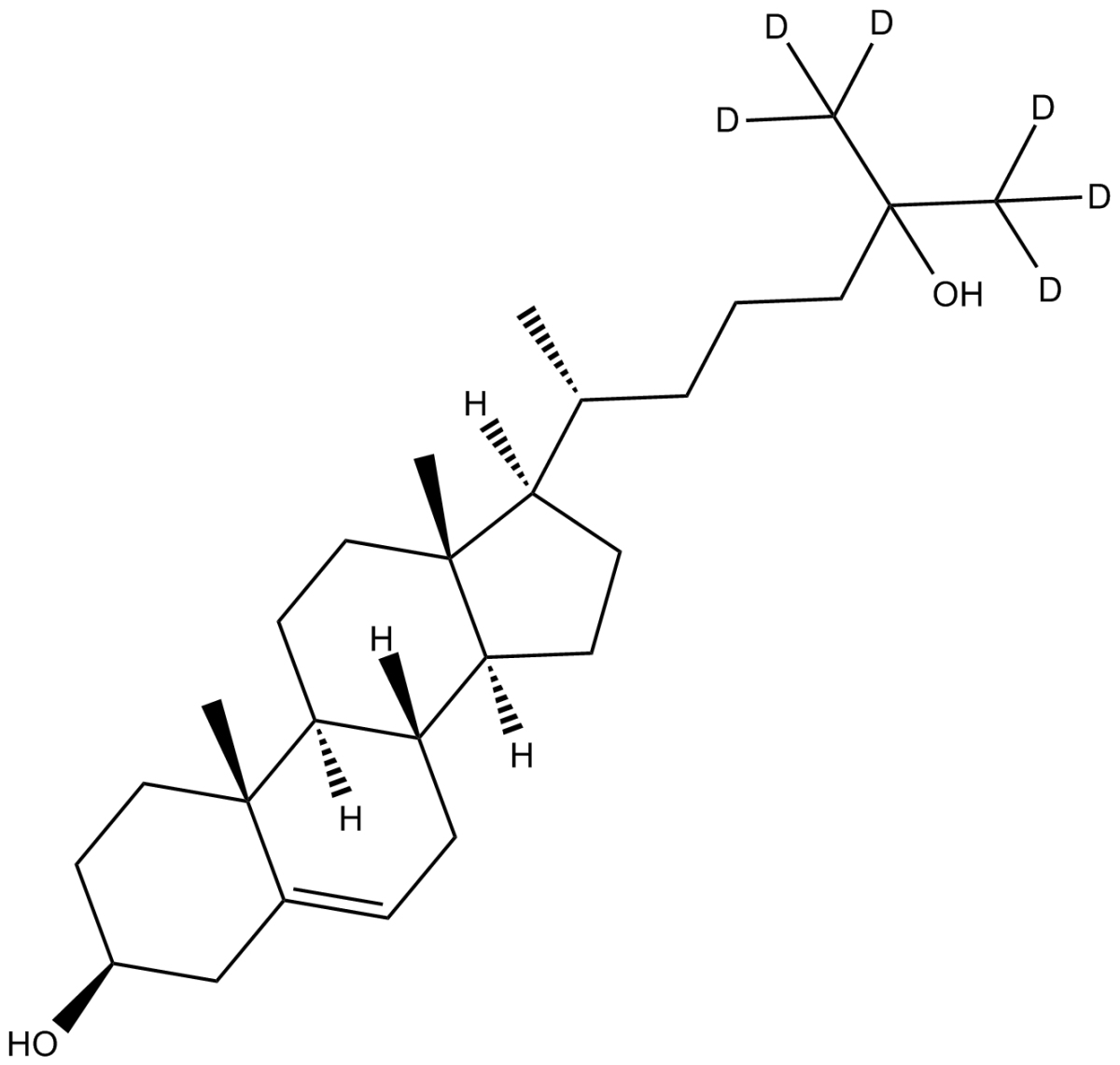 25-hydroxy Cholesterol-d6图片