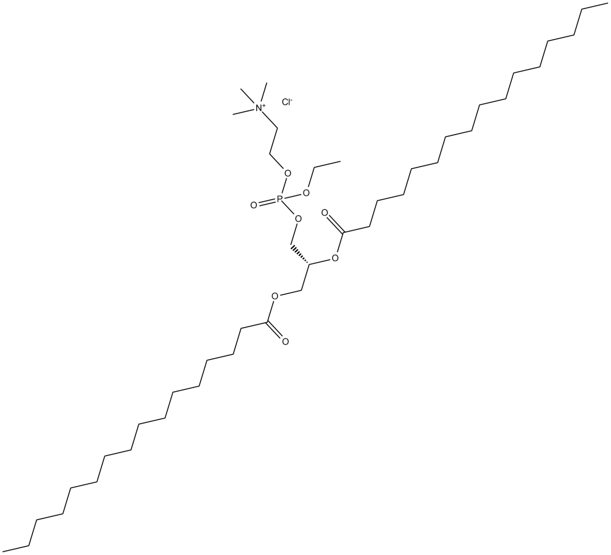 1,2-Dipalmitoyl-sn-glycero-O-ethyl-3-PC(chloride)图片