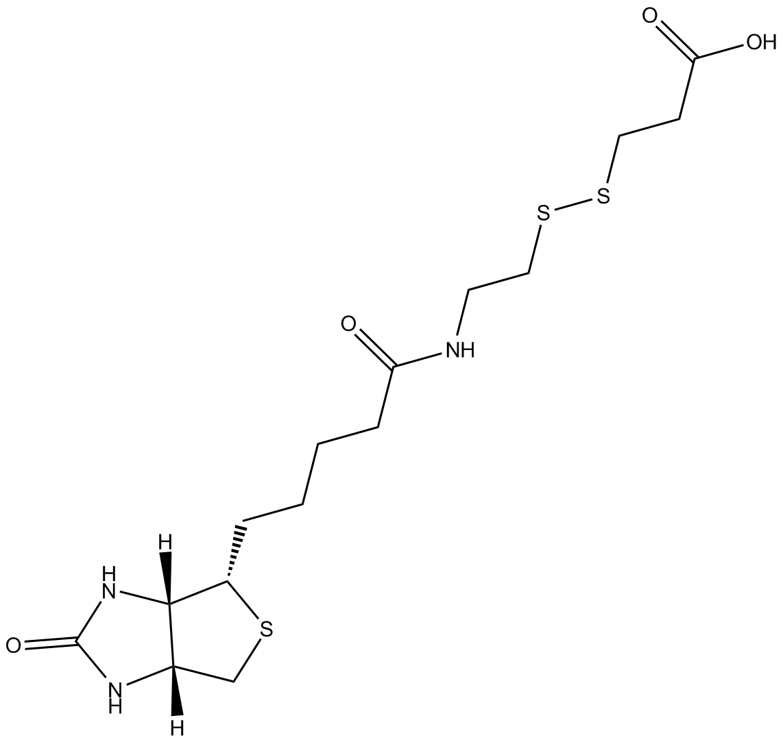 3-[2-N-(Biotinyl)aminoethyldithio]propanoic Acid图片