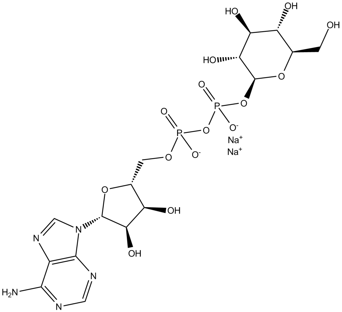 ADP-Glucose(sodium salt)图片
