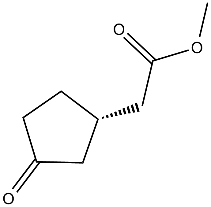 (S)-3-Oxo-cyclopentaneacetic acid methyl ester图片