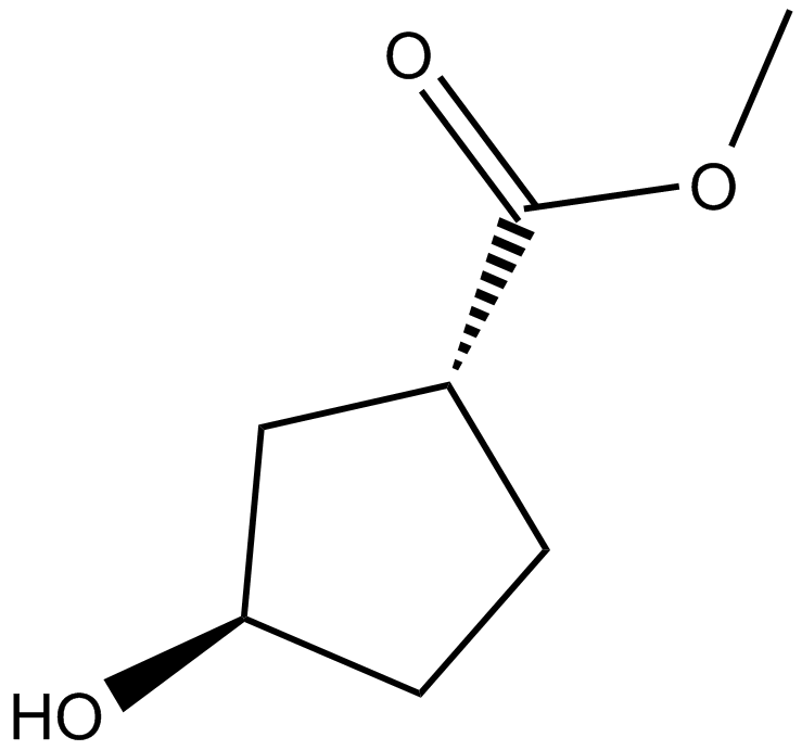 (1R,3R)-3-Hydroxycyclopentane carboxylic acid methyl ester图片