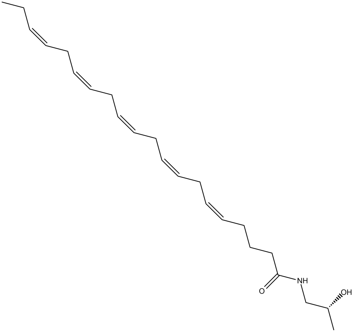(R)-(–)-Eicosapentaenyl-2'-Hydroxy-1'-Propylamide图片