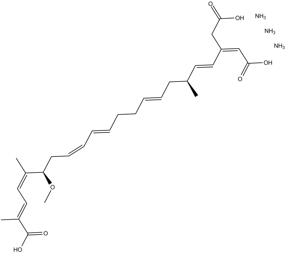 Bongkrekic Acid(ammonium salt)图片