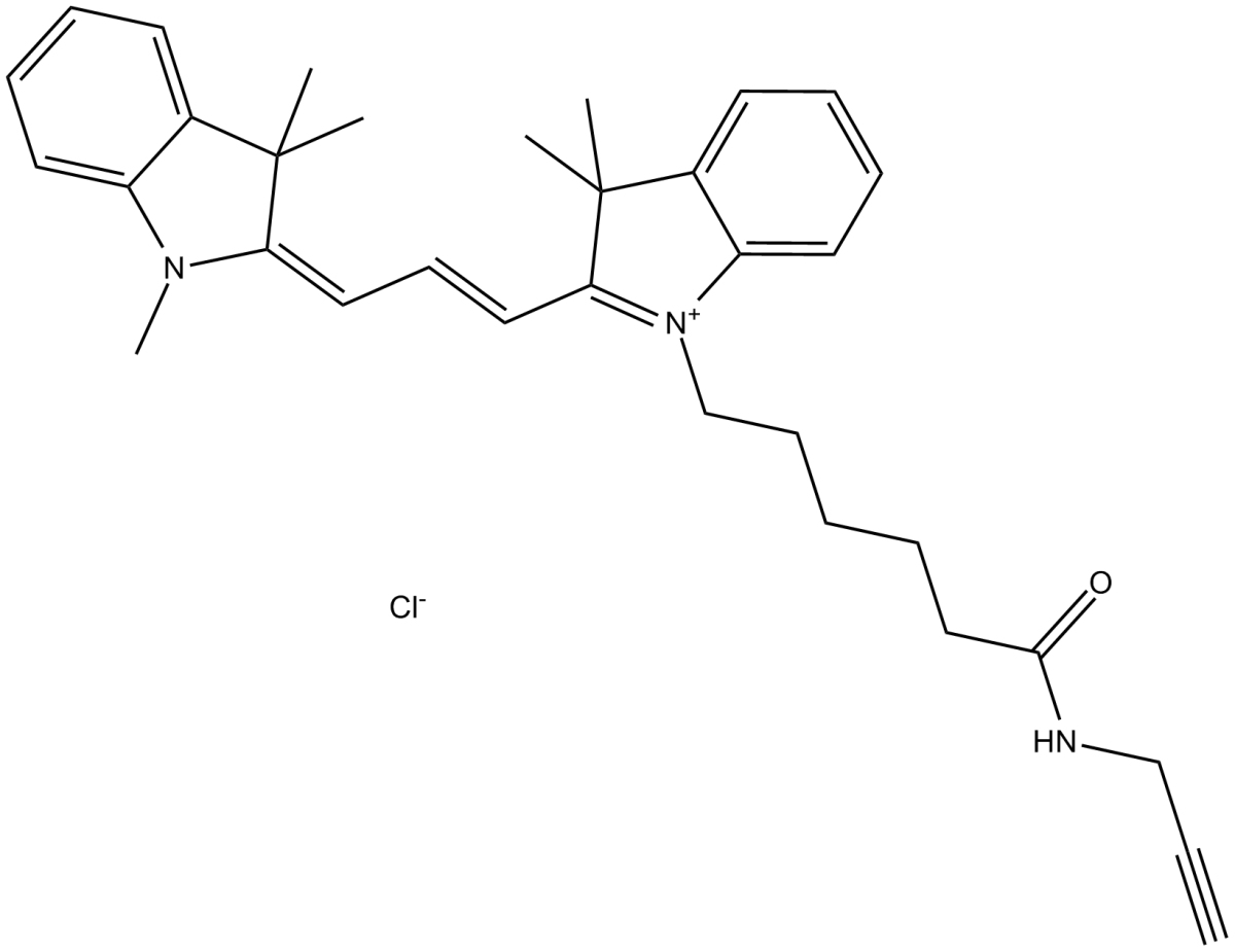 Cy3 alkyne(non-sulfonated)图片
