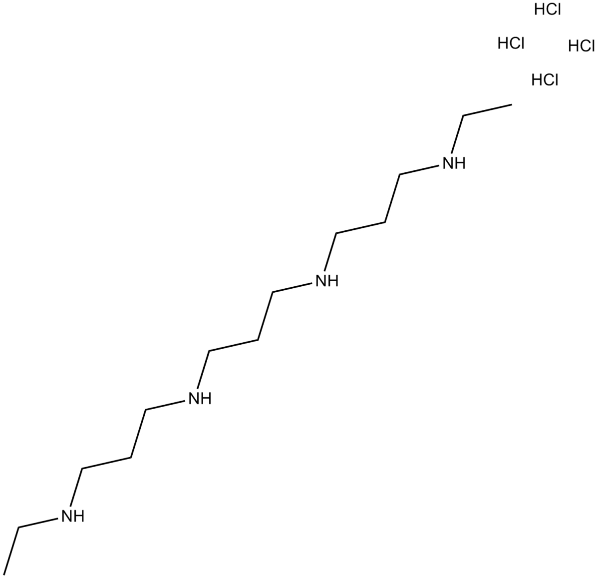 N1,N11-Diethylnorspermine tetrahydrochloride图片