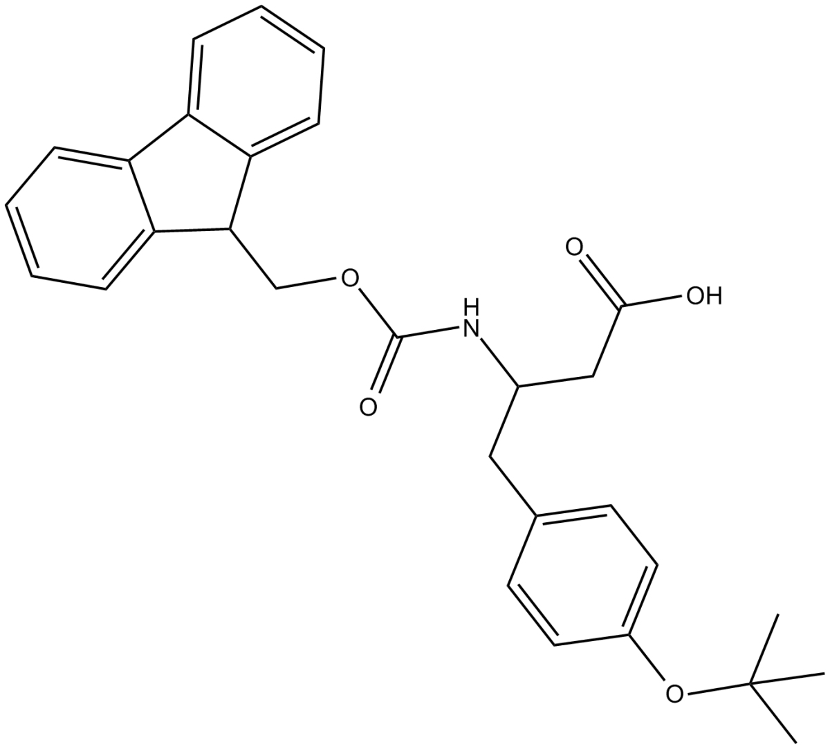 Fmoc-β-Homo-Tyr(tBu)-OH图片