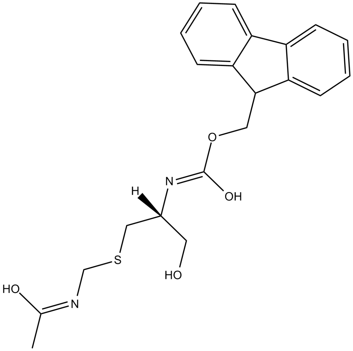 Fmoc-Cys(Acm)-ol图片