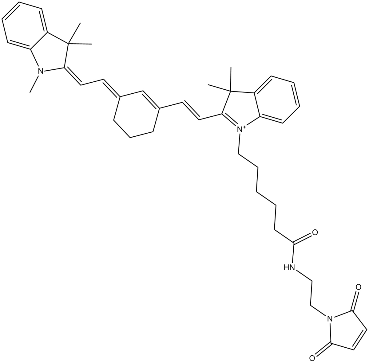 Cy7 maleimide(non-sulfonated)图片