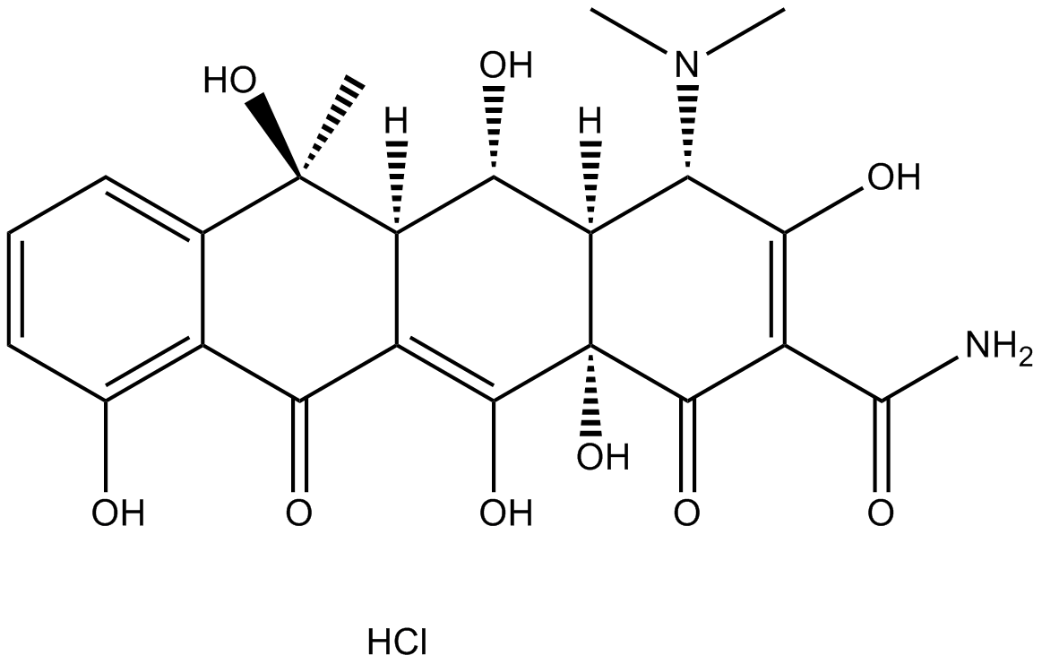 Oxytetracycline hydrochloride图片