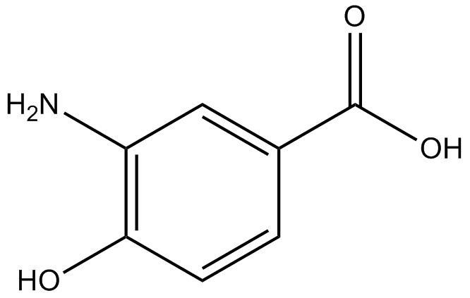 3-Amino-4-hydroxybenzoic acid图片