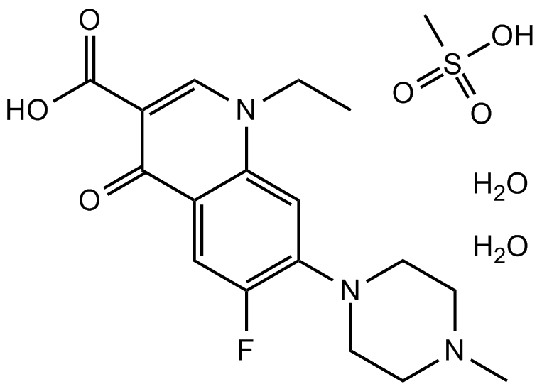 Pefloxacin Mesylate Dihydrate图片