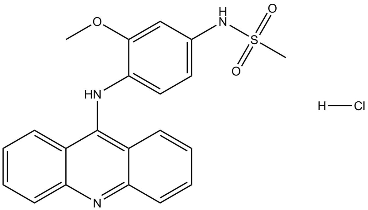 Amsacrine hydrochloride图片