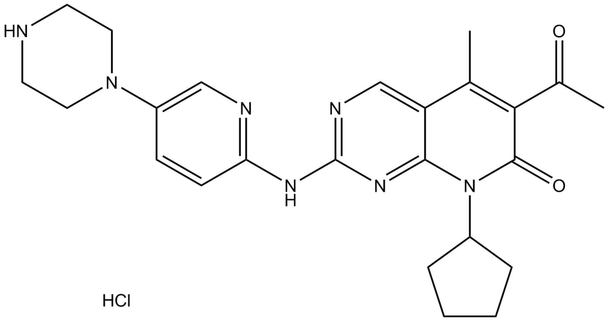 PD 0332991(Palbociclib)HCl图片