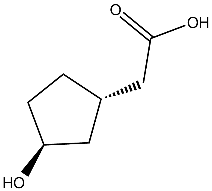 (1S,3S)-3-Hydroxycyclopentane acetic acid图片