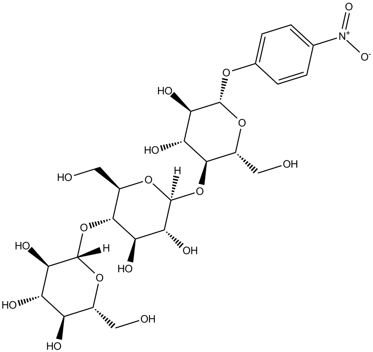 4-Nitrophenylβ-D-Cellotrioside图片