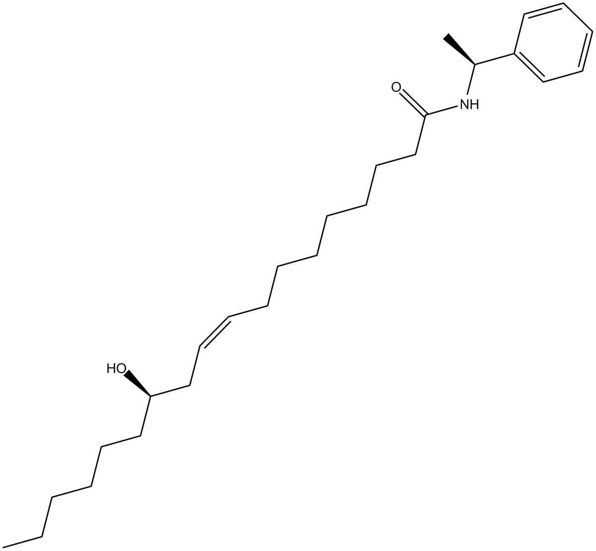 (S)-α-Methylbenzyl Ricinoleamide图片