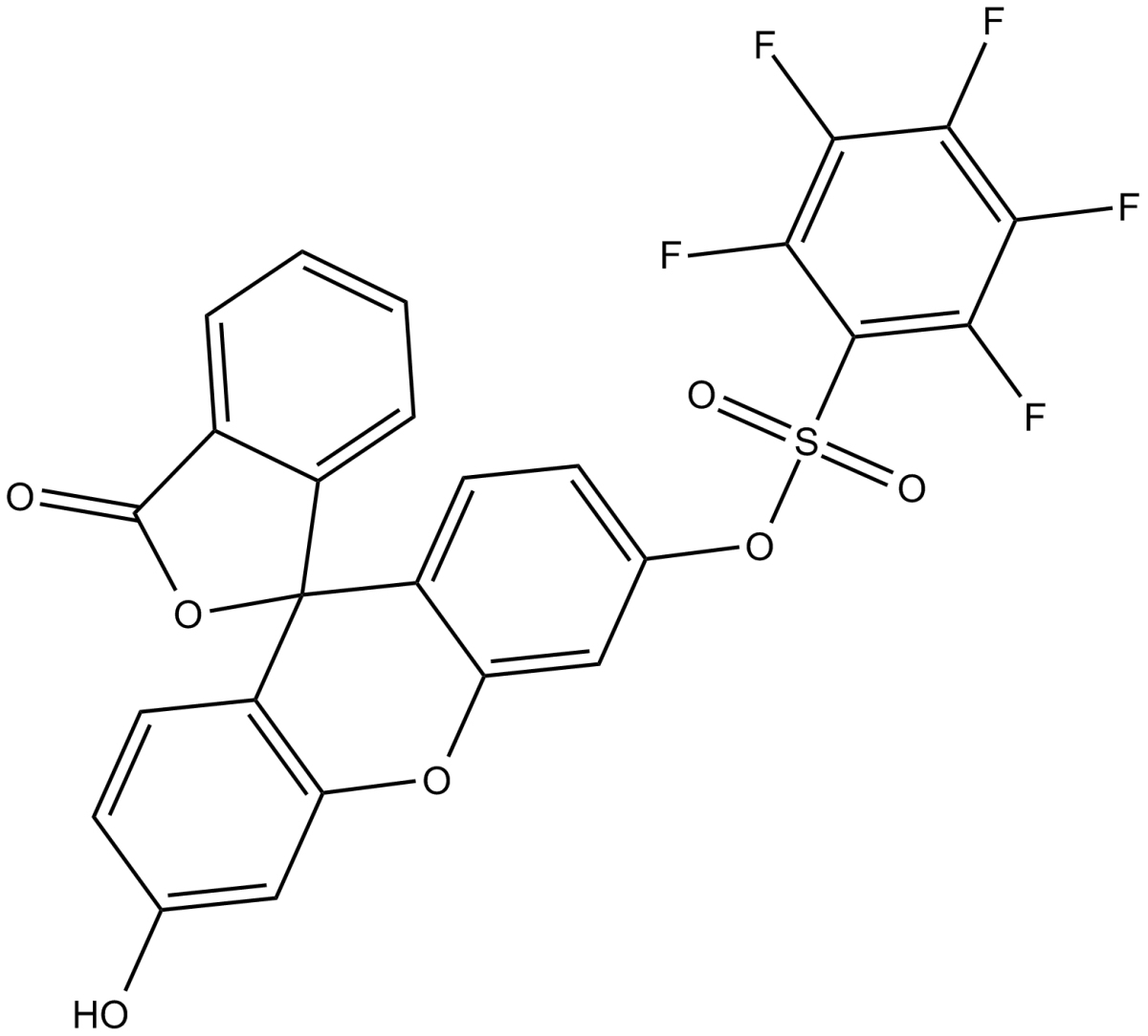 Pentafluorobenzenesulfonyl fluorescein图片