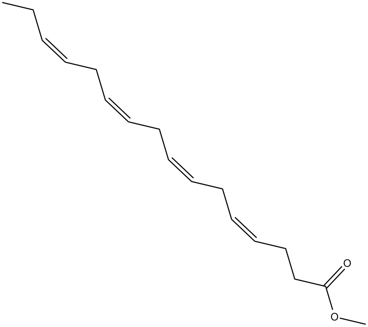 4(Z),7(Z),10(Z),13(Z)-Hexadecatetraenoic Acid methyl ester图片