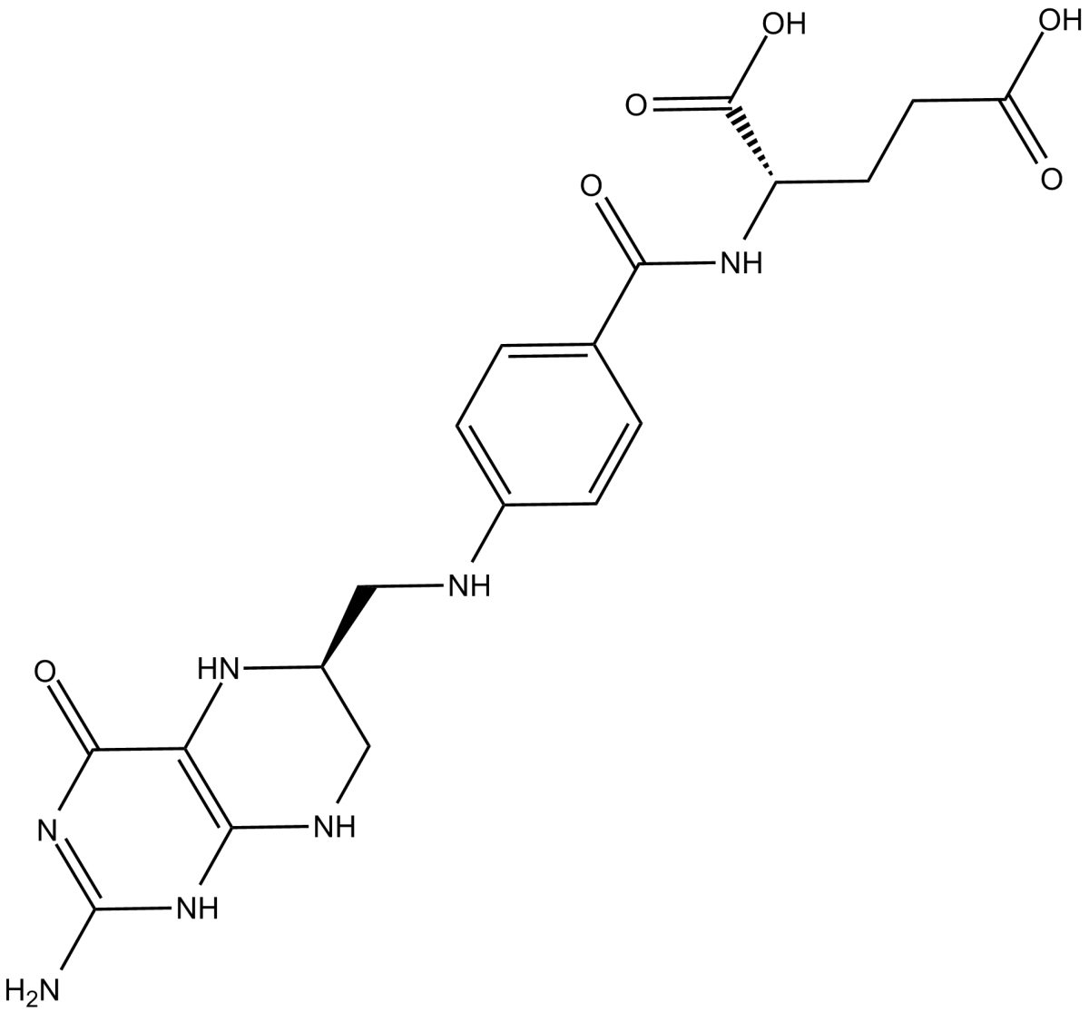 (6S)-Tetrahydrofolic Acid图片