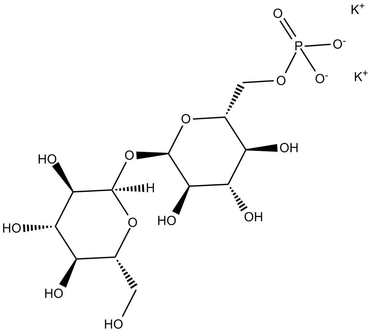 Trehalose 6-phosphate(potassium salt)图片