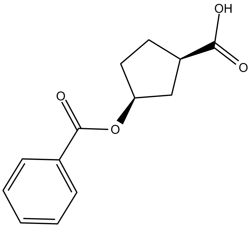 (1R,3S)-3-Benzoic acid 3-carboxycyclopentyl ester图片