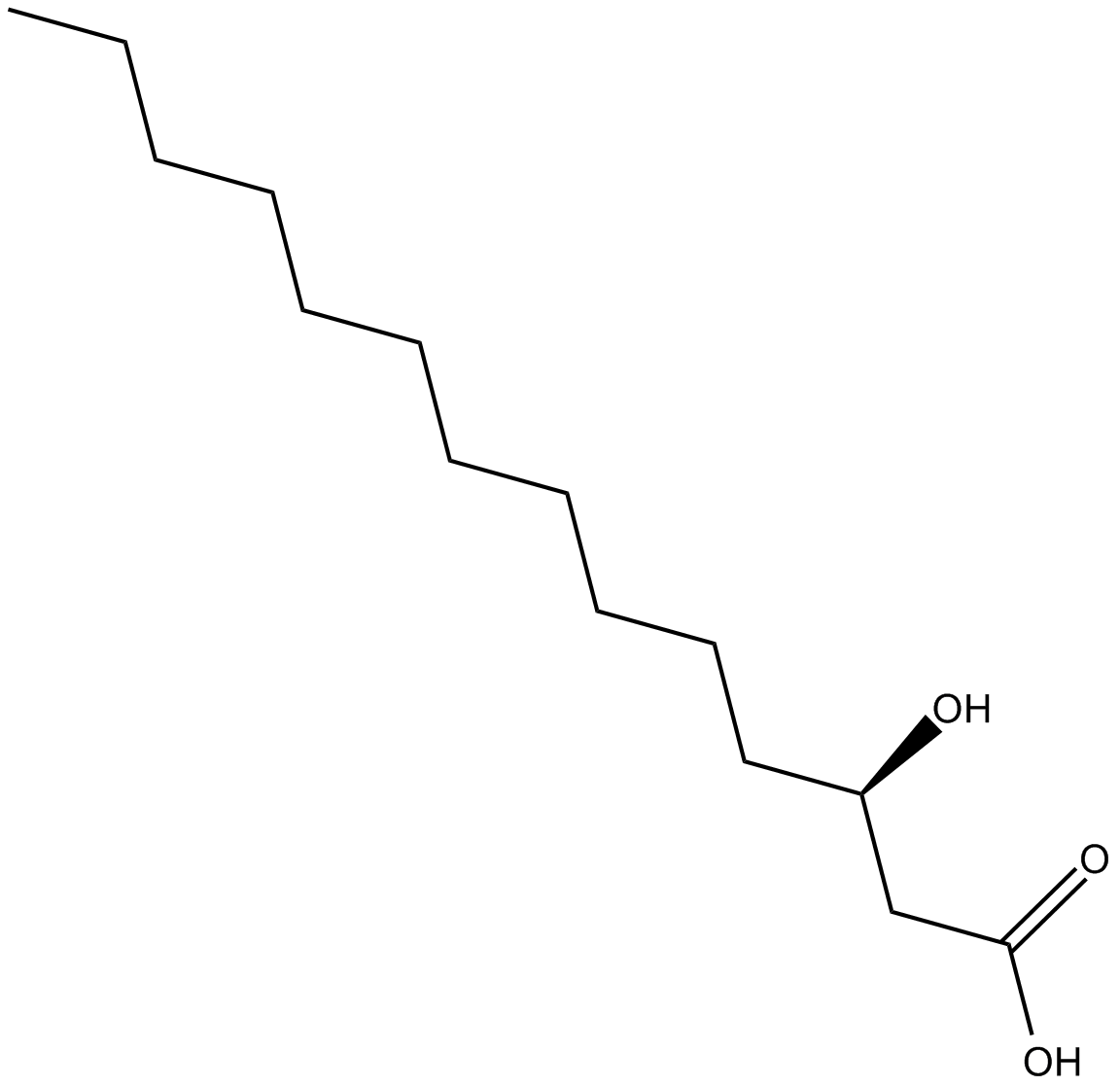 (R)-3-hydroxy Myristic Acid图片
