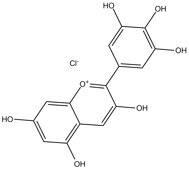 Delphinidin(chloride)图片