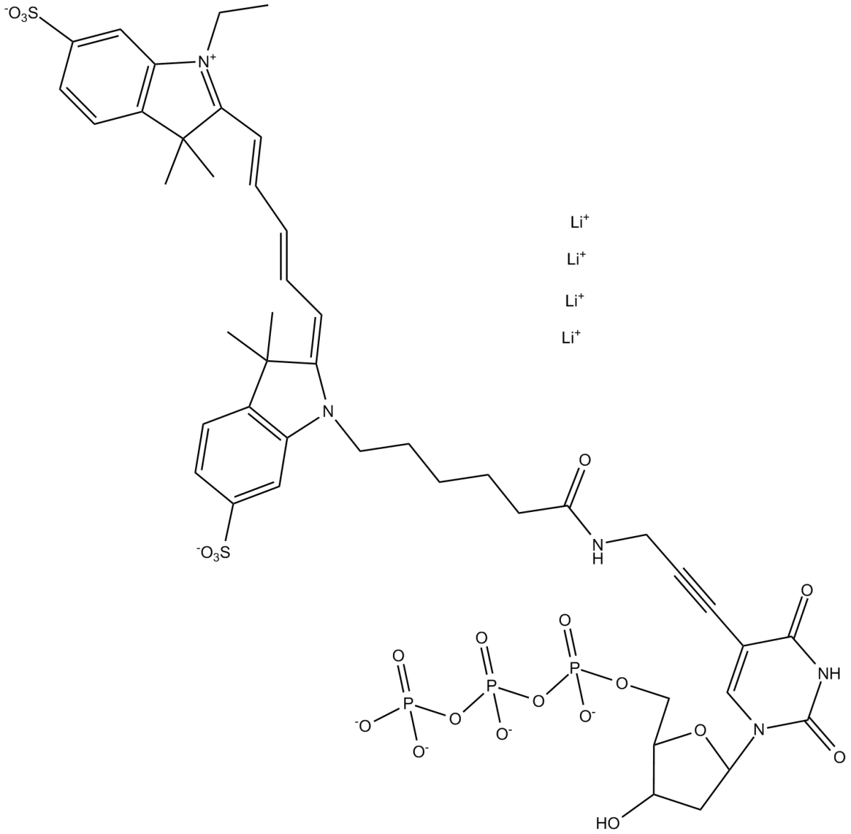 Cyanine 5-dUTP图片