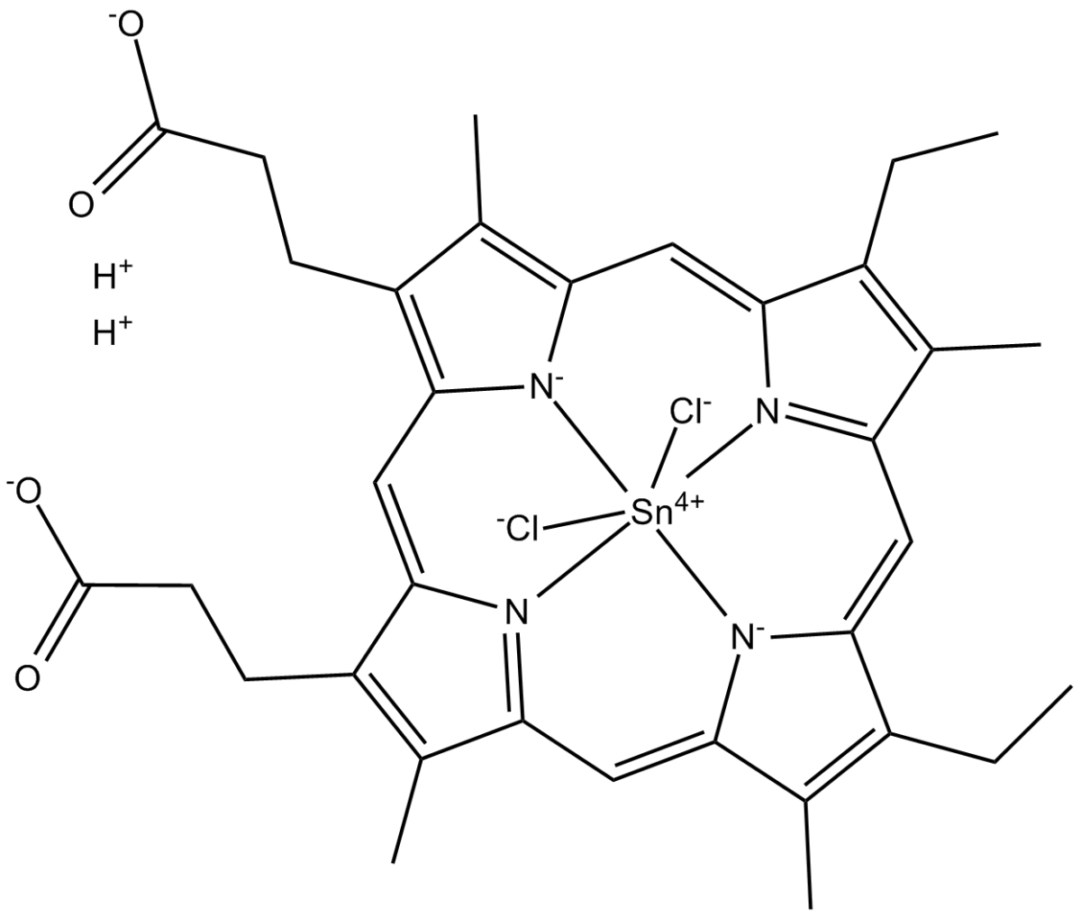 Tin Mesoporphyrin IX(chloride)图片