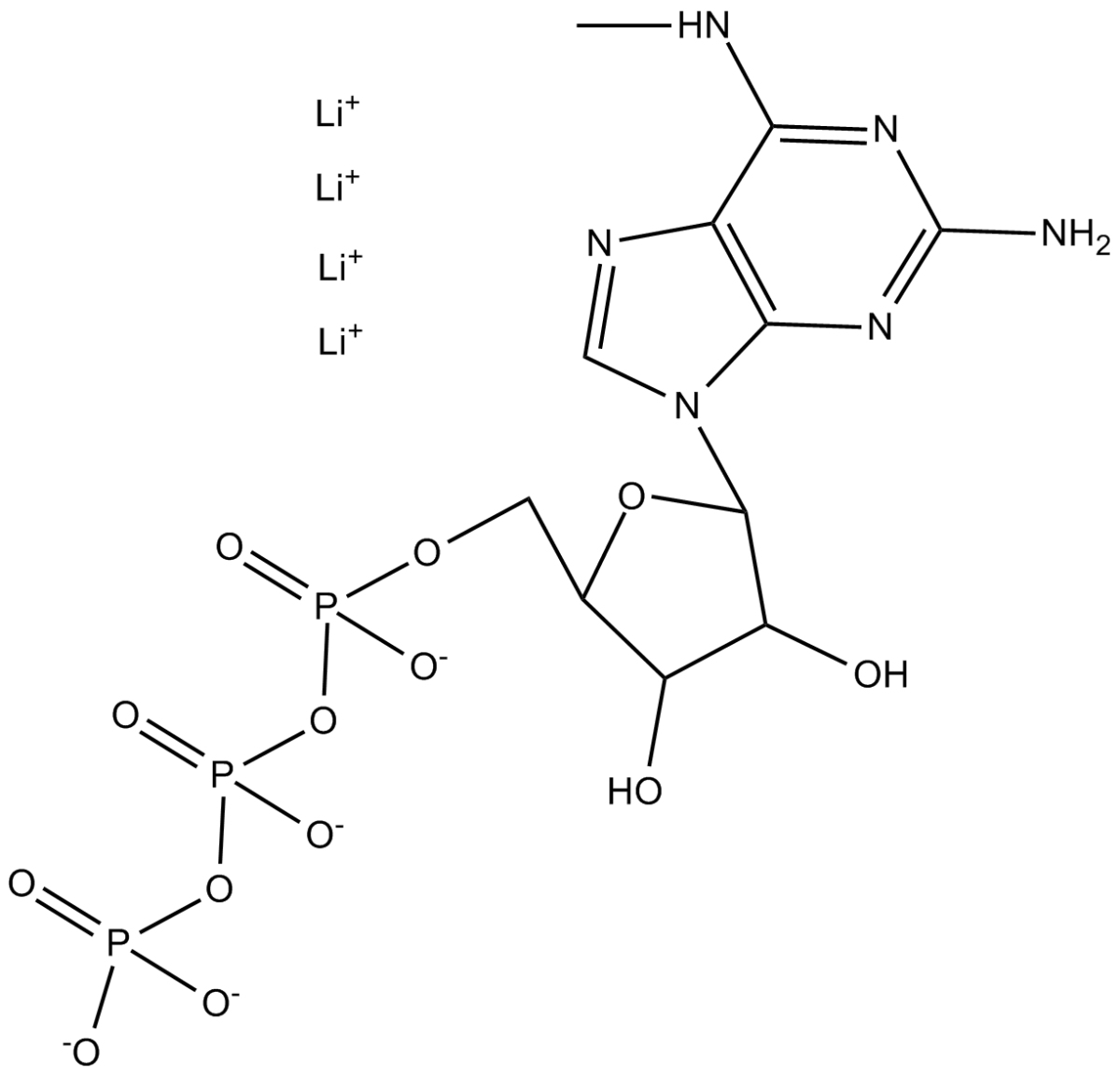 N6-Methyl-Amino-ATP图片